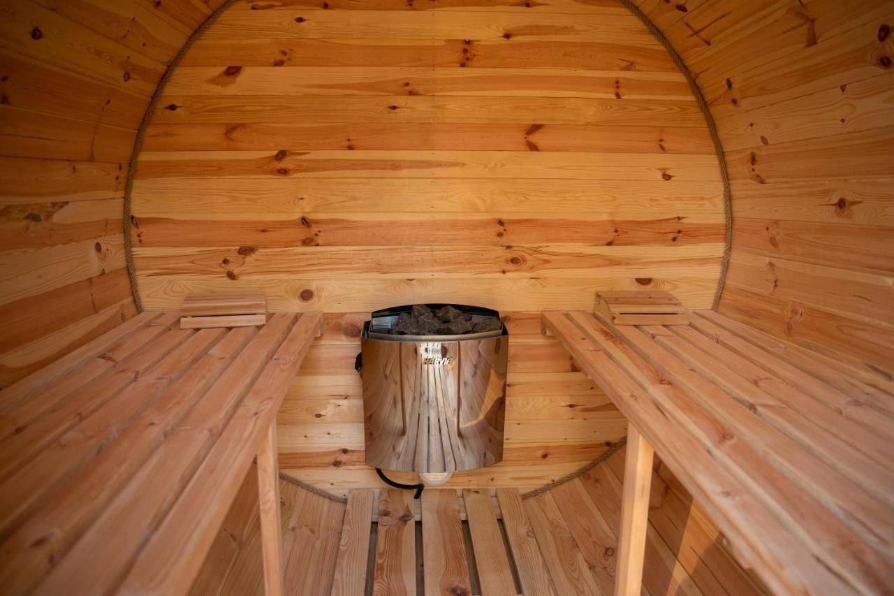 Domek Julia Z Bania Ruska I Sauna 술레치노 외부 사진